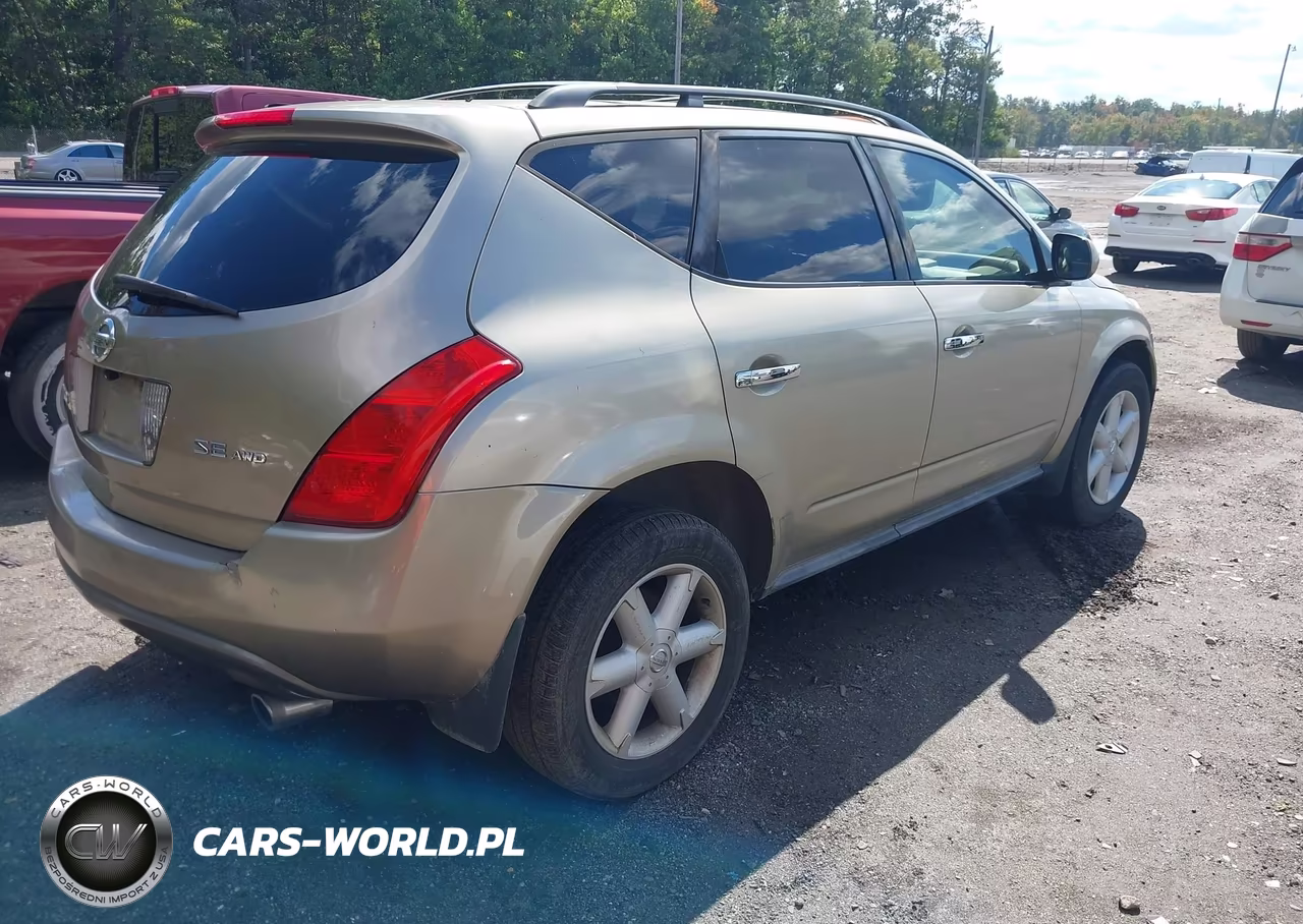 2005 Nissan Murano Se VIN:JN8AZ08WX5W442134 - 4