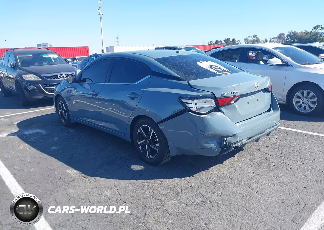 2024 Nissan Sentra Sv Xtronic Cvt VIN:3N1AB8CV1RY266623 - 3