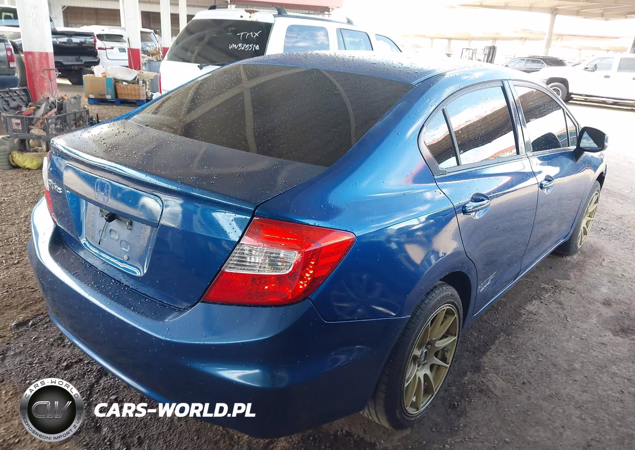 2012 Honda Civic Lx VIN:2HGFB2F51CH514394 - 4