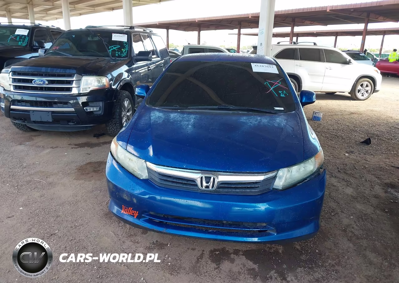 2012 Honda Civic Lx VIN:2HGFB2F51CH514394 - 6