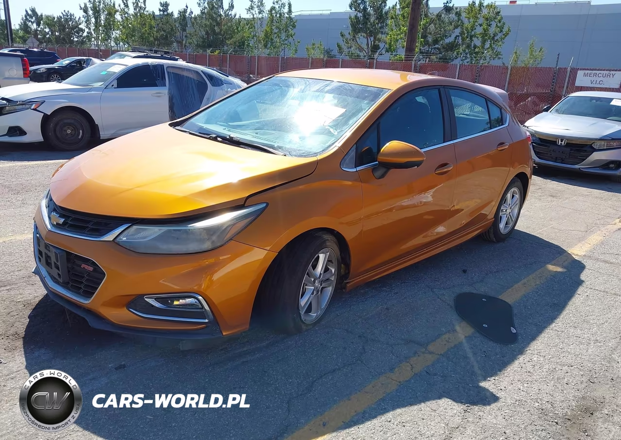 2017 Chevrolet Cruze Lt Auto VIN:3G1BE6SM3HS590401 - 2