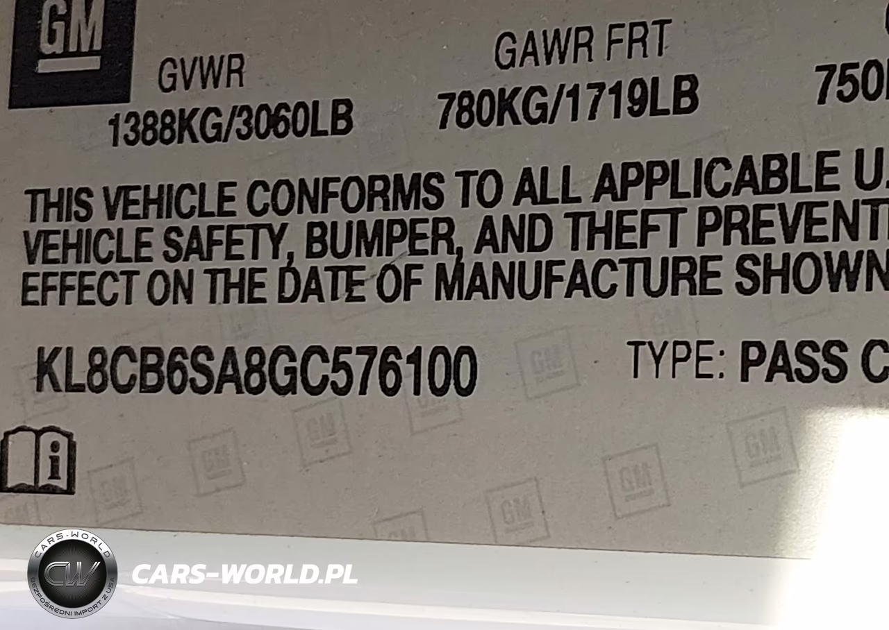 2016 Chevrolet Spark Ls Cvt VIN:KL8CB6SA8GC576100 - 9
