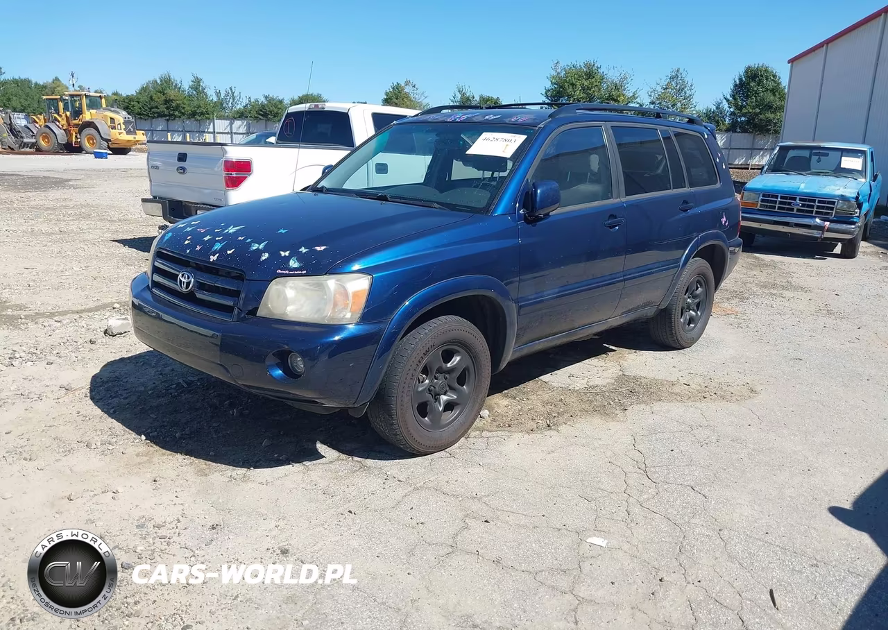 2007 Toyota Highlander VIN:JTEGD21A870165421 - 2