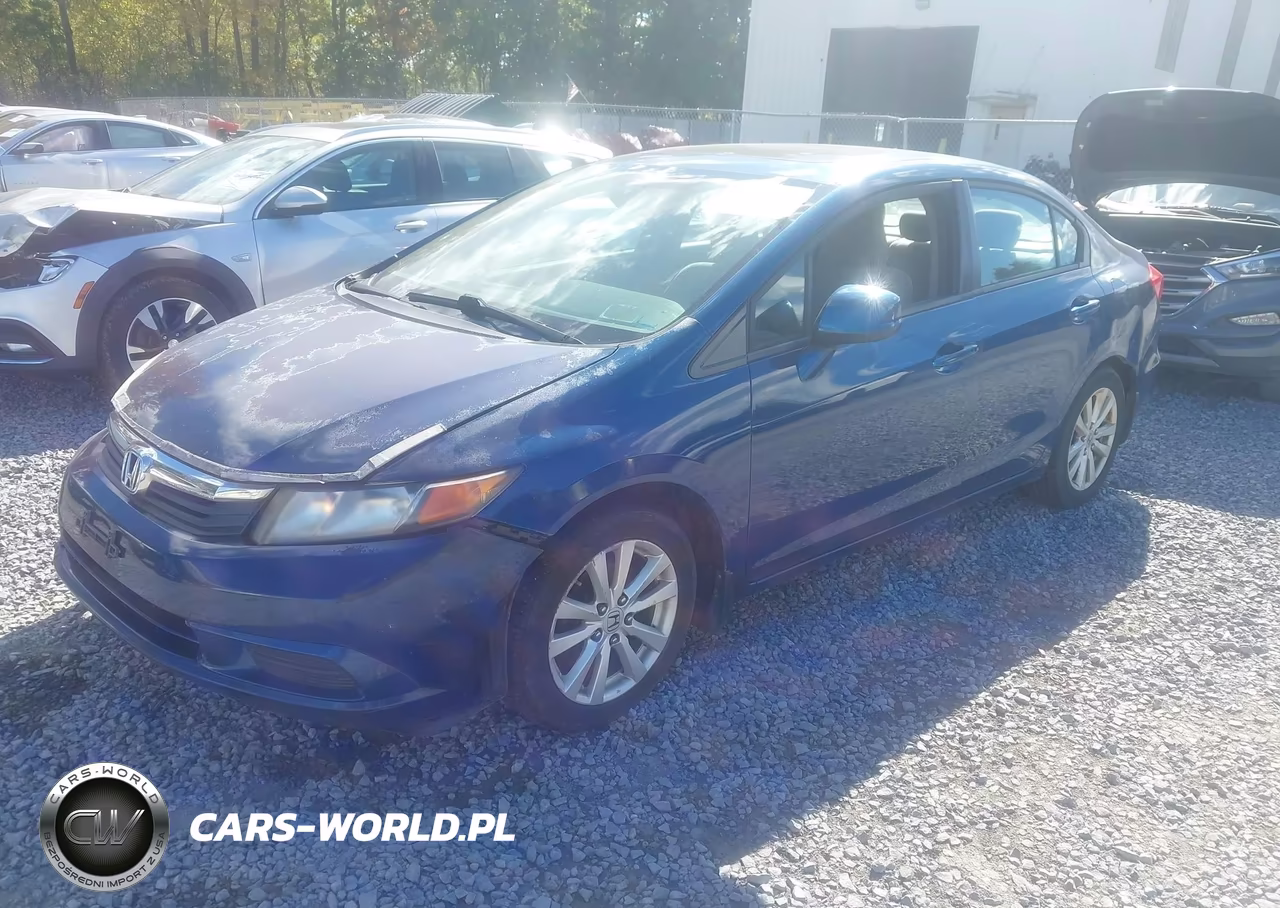 2012 Honda Civic Ex VIN:2HGFB2F87CH532523 - 2