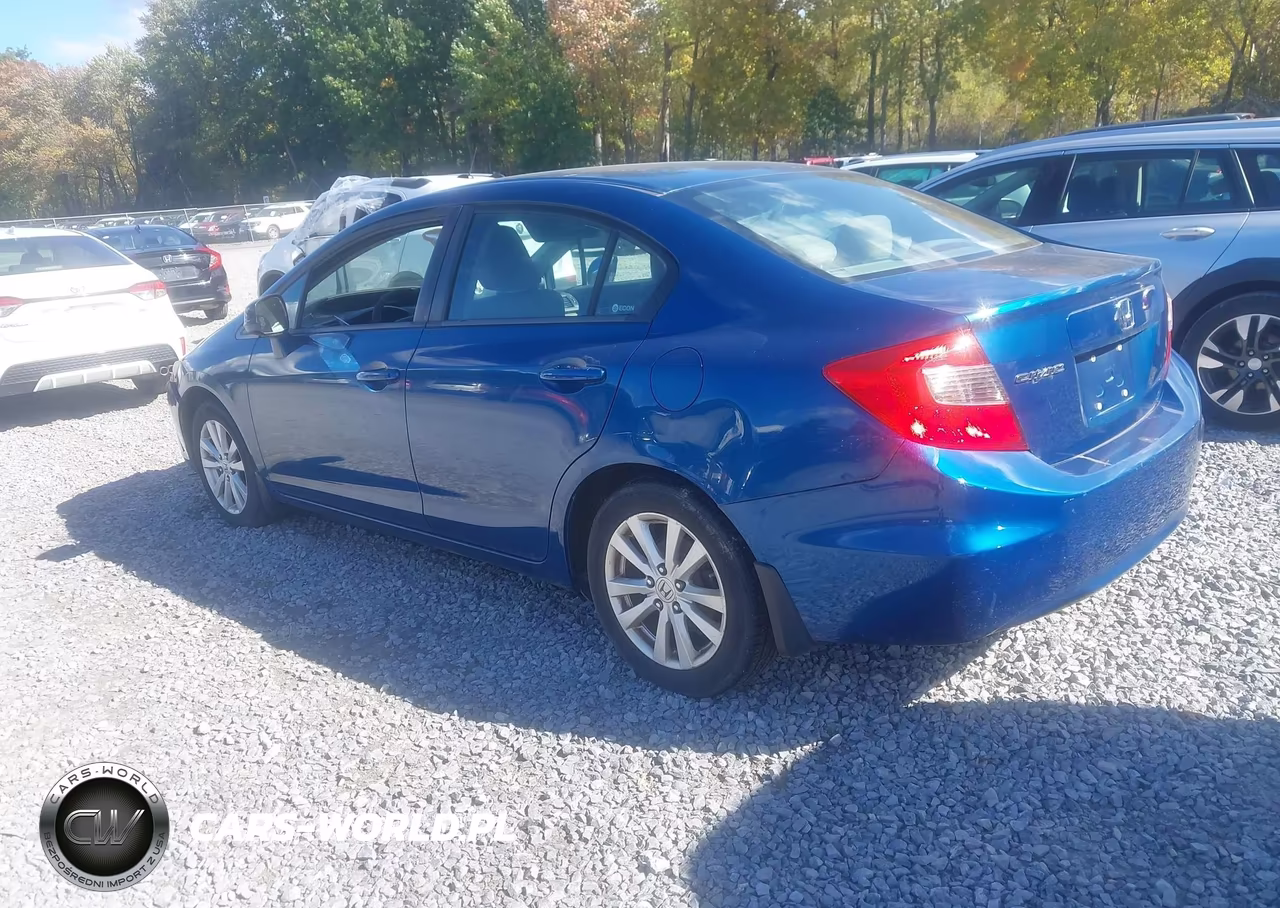 2012 Honda Civic Ex VIN:2HGFB2F87CH532523 - 3