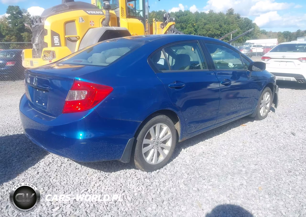2012 Honda Civic Ex VIN:2HGFB2F87CH532523 - 4