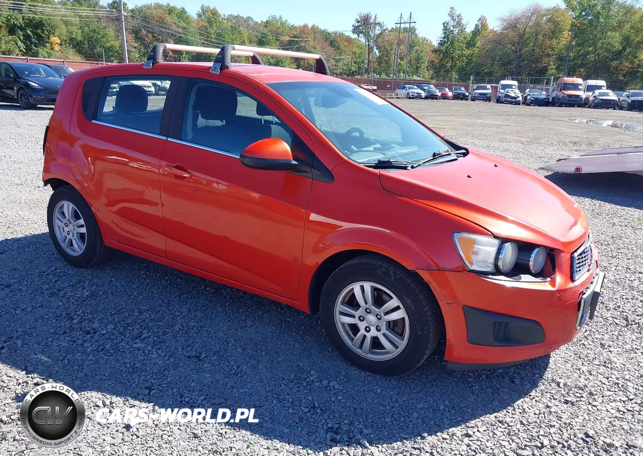 2013 Chevrolet Sonic Lt Manual VIN:1G1JD6SB6D4168503 - 1