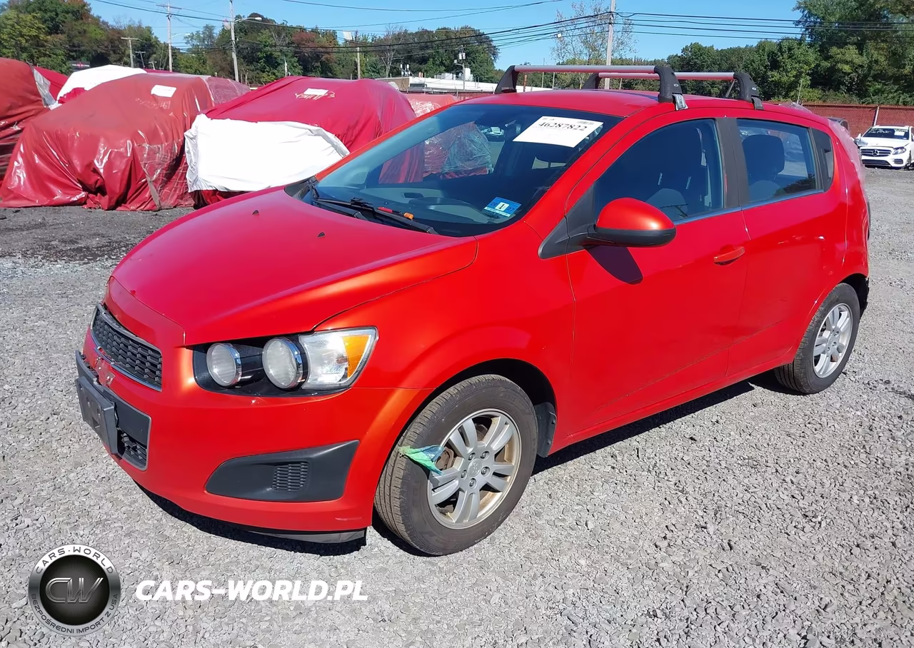 2013 Chevrolet Sonic Lt Manual VIN:1G1JD6SB6D4168503 - 2