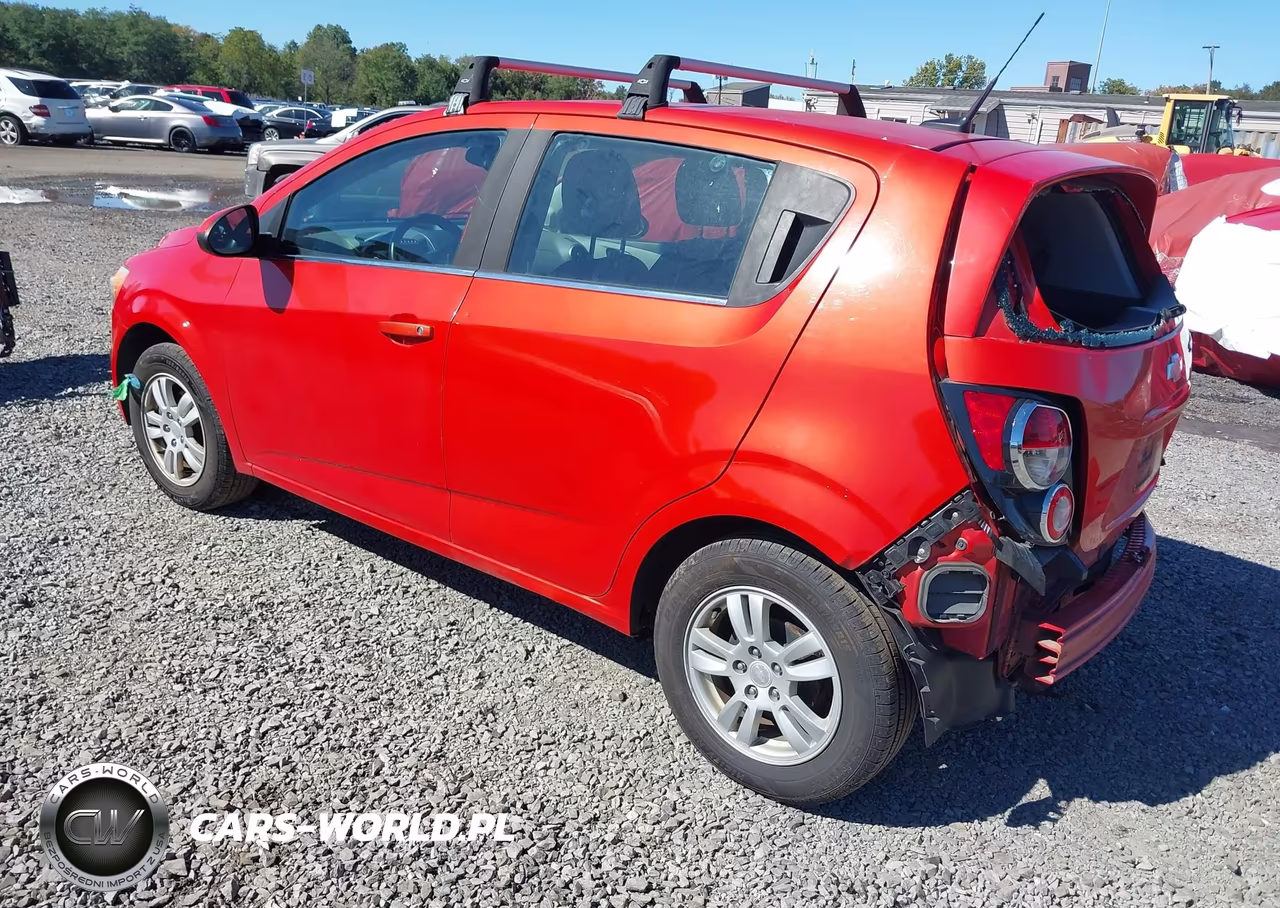 2013 Chevrolet Sonic Lt Manual VIN:1G1JD6SB6D4168503 - 3