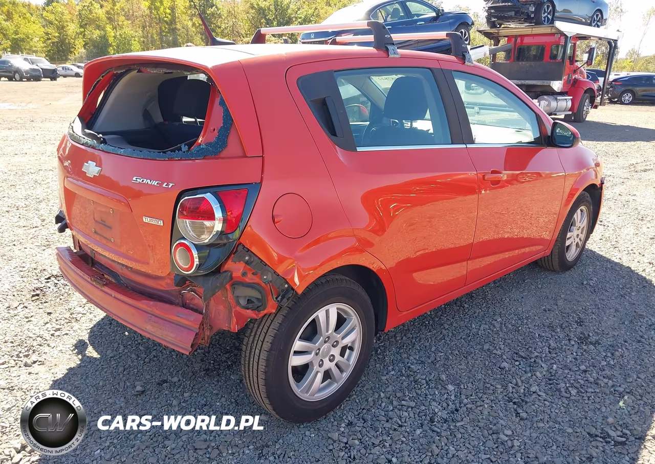 2013 Chevrolet Sonic Lt Manual VIN:1G1JD6SB6D4168503 - 4