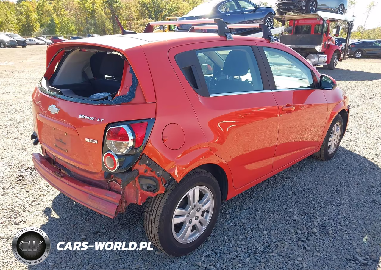 2013 Chevrolet Sonic Lt Manual VIN:1G1JD6SB6D4168503 - 6