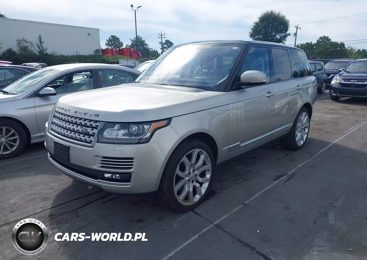 2016 Land Rover Range Rover 3.0L V6 Supercharged Hse VIN:SALGS2PF1GA287456 - 2