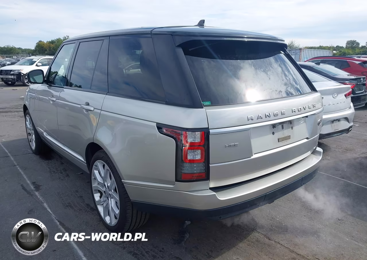 2016 Land Rover Range Rover 3.0L V6 Supercharged Hse VIN:SALGS2PF1GA287456 - 3