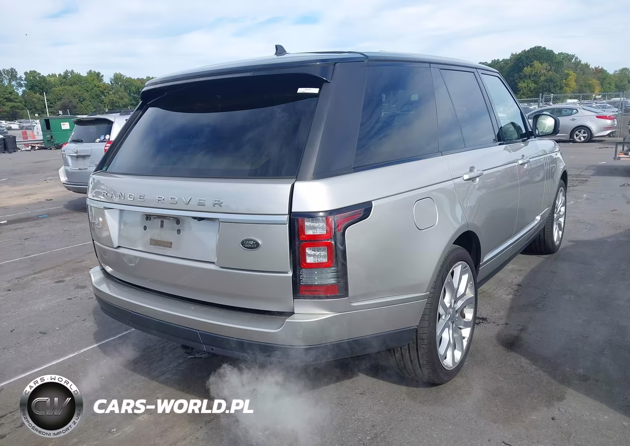 2016 Land Rover Range Rover 3.0L V6 Supercharged Hse VIN:SALGS2PF1GA287456 - 4