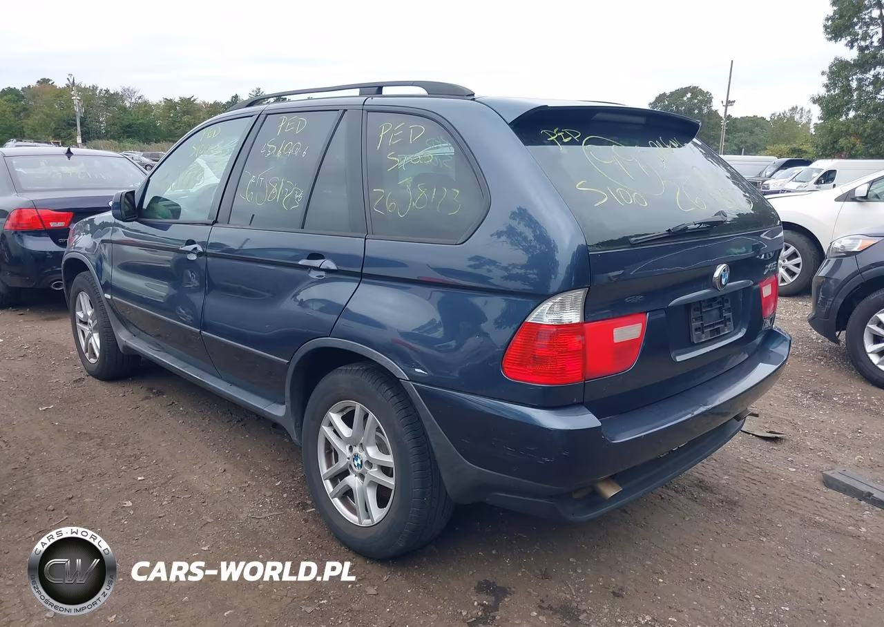 2005 BMW X5 3.0I VIN:5UXFA13525LY02350 - 3