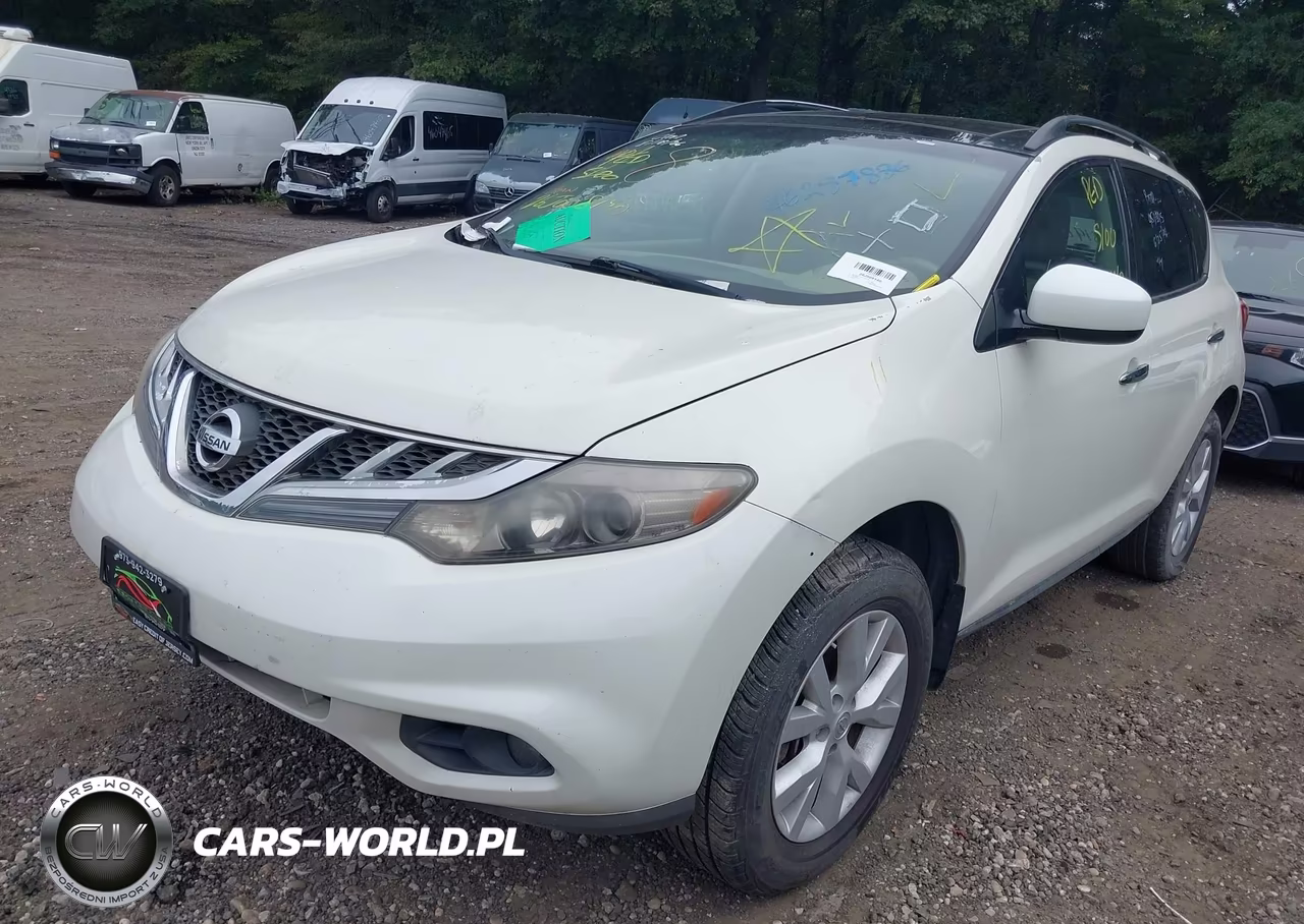 2011 Nissan Murano Sv VIN:JN8AZ1MW9BW154290 - 2