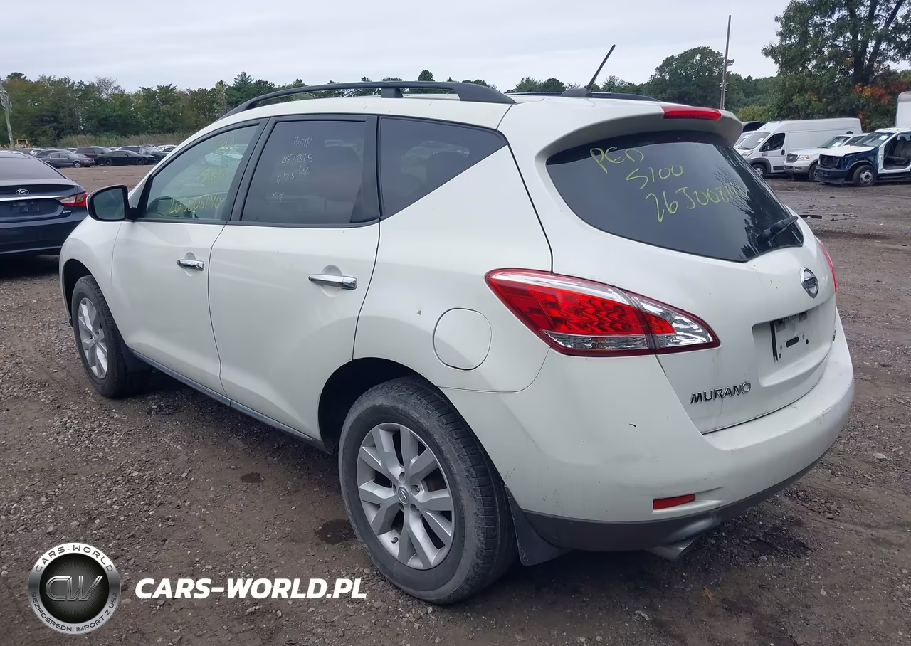 2011 Nissan Murano Sv VIN:JN8AZ1MW9BW154290 - 3