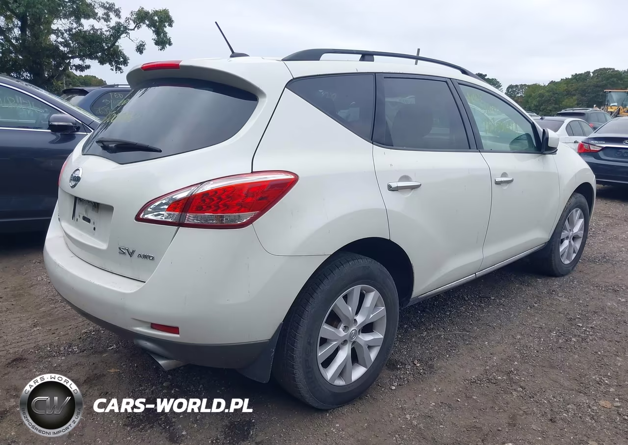 2011 Nissan Murano Sv VIN:JN8AZ1MW9BW154290 - 4