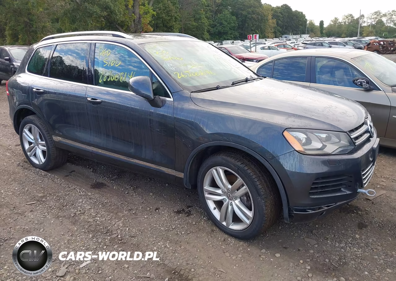 2013 Volkswagen Touareg Vr6 Lux VIN:WVGEF9BP7DD001532 - 1