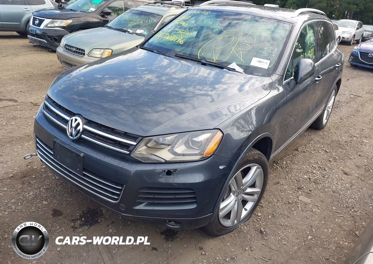 2013 Volkswagen Touareg Vr6 Lux VIN:WVGEF9BP7DD001532 - 2