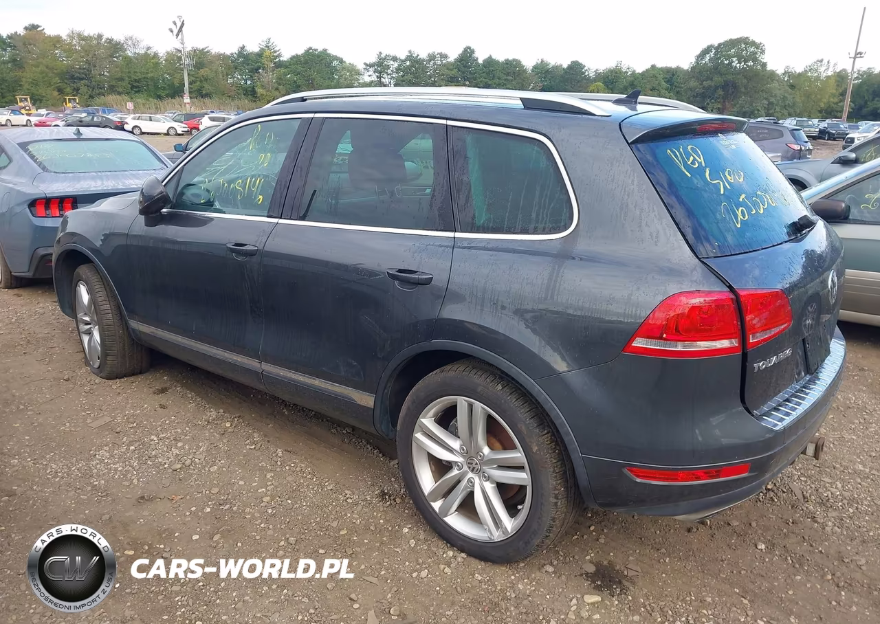 2013 Volkswagen Touareg Vr6 Lux VIN:WVGEF9BP7DD001532 - 3