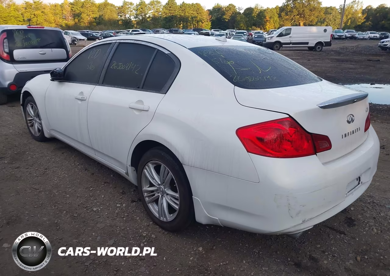 2011 Infiniti G25X VIN:JN1DV6AR6BM653420 - 3