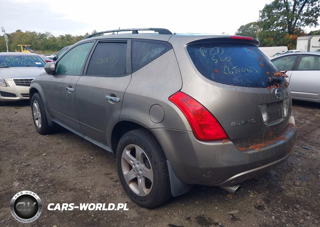 2004 Nissan Murano Sl VIN:JN8AZ08W14W303654 - 3