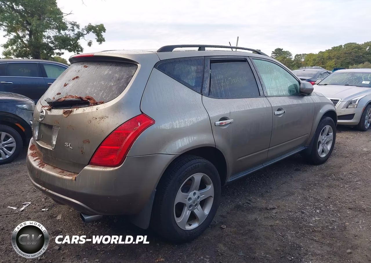 2004 Nissan Murano Sl VIN:JN8AZ08W14W303654 - 4