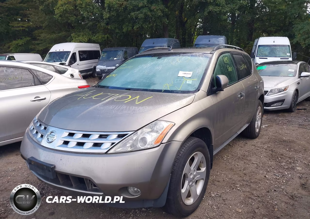 2004 Nissan Murano Sl VIN:JN8AZ08W14W303654 - 6