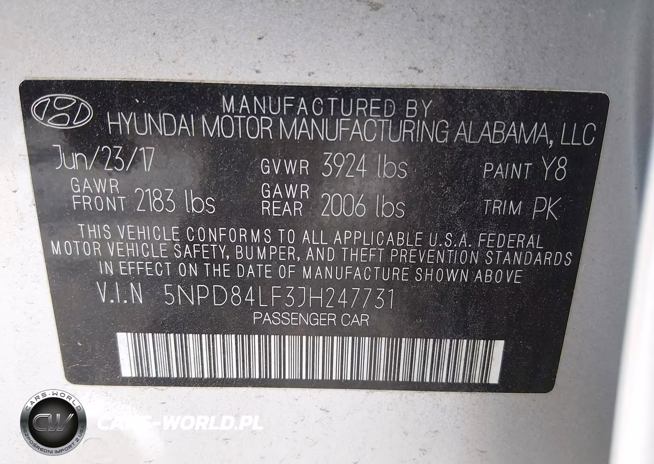 2018 Hyundai Elantra Sel VIN:5NPD84LF3JH247731 - 9