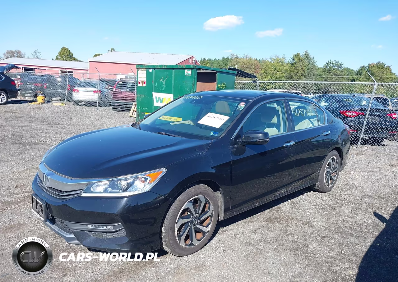 2016 Honda Accord Ex VIN:1HGCR2F07GA065200 - 2