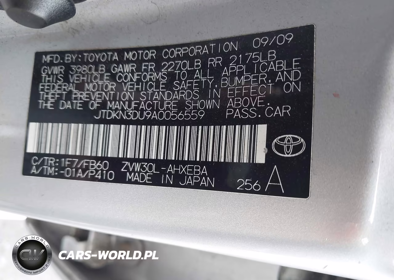 2010 Toyota Prius Iii VIN:JTDKN3DU9A0056559 - 9