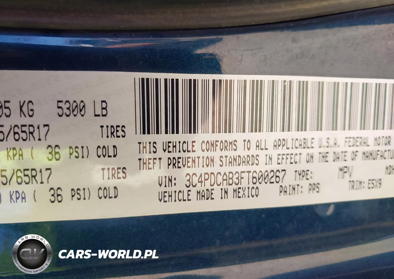 2015 Dodge Journey American Value Pkg VIN:3C4PDCAB3FT600267 - 9