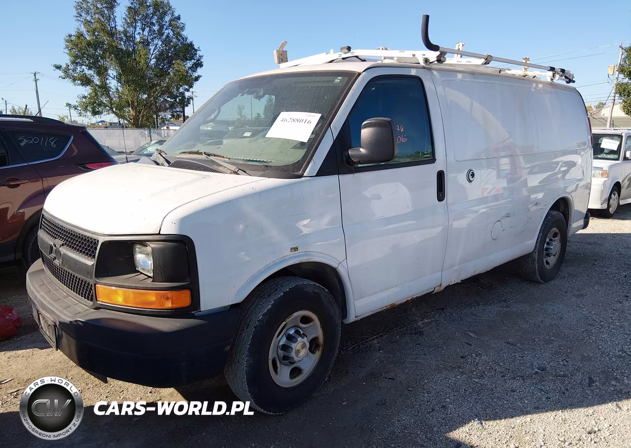 2012 Chevrolet Express 2500 Work Van VIN:1GCWGFCB0C1121051 - 2