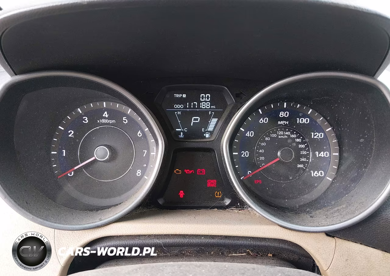 2013 Hyundai Elantra Gls VIN:5NPDH4AE9DH294535 - 7