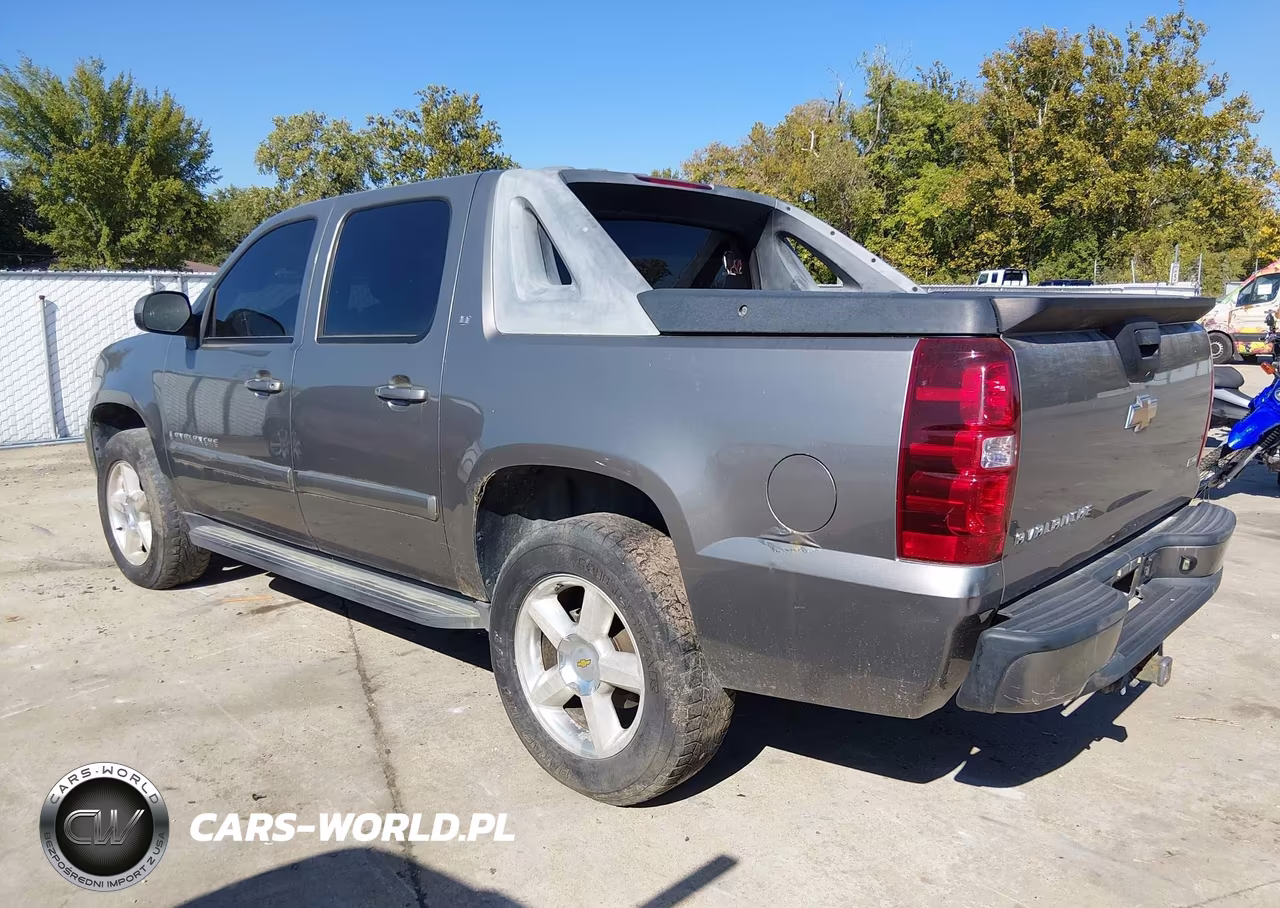 2007 Chevrolet Avalanche 1500 Lt VIN:3GNFK12387G161498 - 1