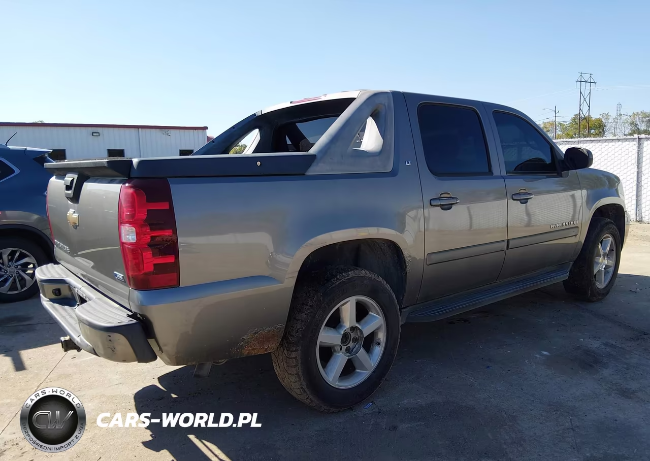 2007 Chevrolet Avalanche 1500 Lt VIN:3GNFK12387G161498 - 2