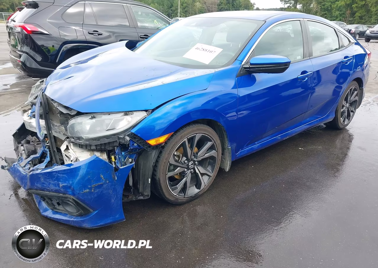 2019 Honda Civic Sport VIN:2HGFC2F85KH577018 - 2
