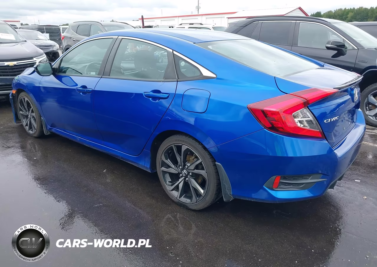 2019 Honda Civic Sport VIN:2HGFC2F85KH577018 - 3