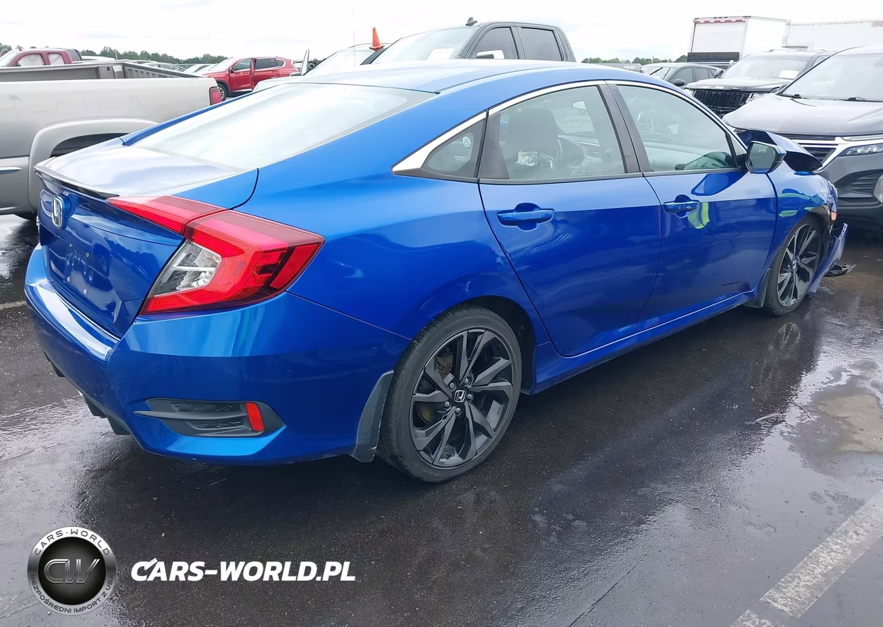 2019 Honda Civic Sport VIN:2HGFC2F85KH577018 - 4