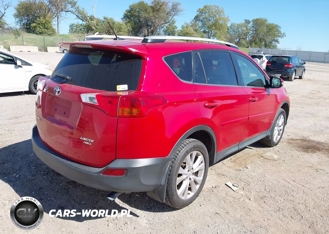 2015 Toyota Rav4 Limited VIN:JTMDFREV3FD130655 - 4