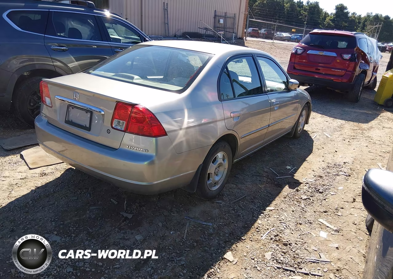 2003 Honda Civic Hybrid VIN:JHMES96643S026446 - 4