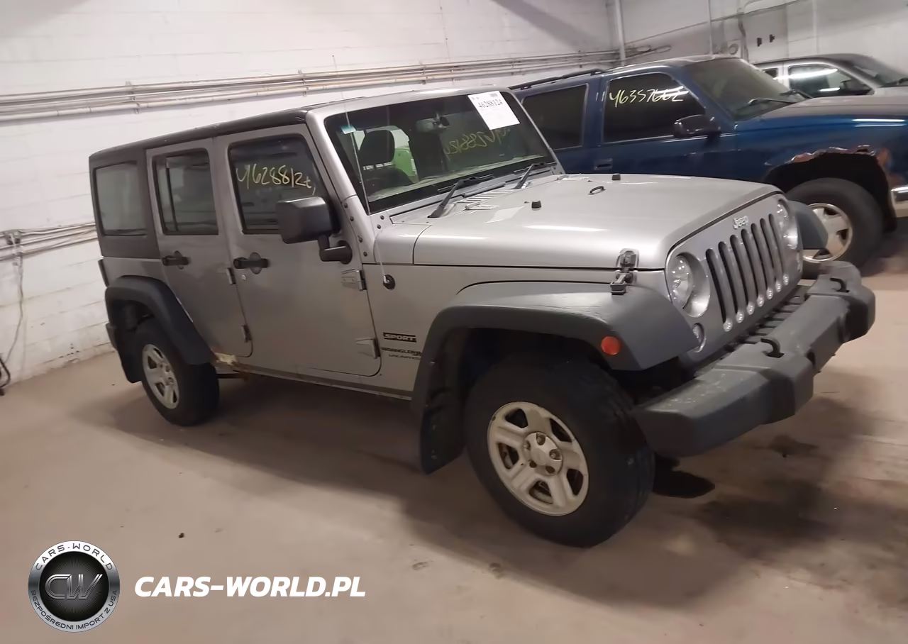2018 Jeep Wrangler Jk Unlimited Sport Rhd 4X4 – zdjęcie 1 z 16