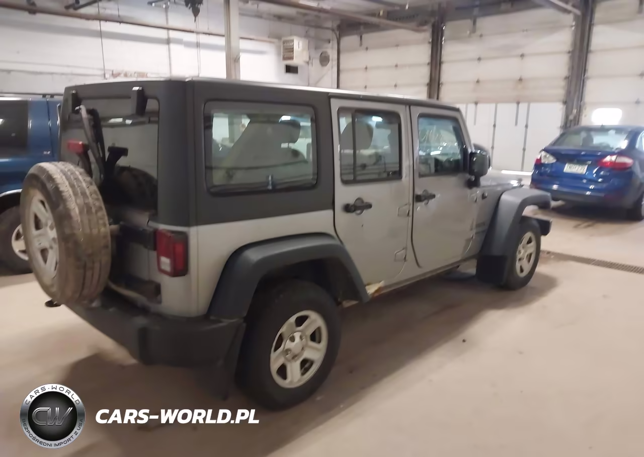 2018 Jeep Wrangler Jk Unlimited Sport Rhd 4X4 VIN:1C4BJWKGXJL832867 - 4