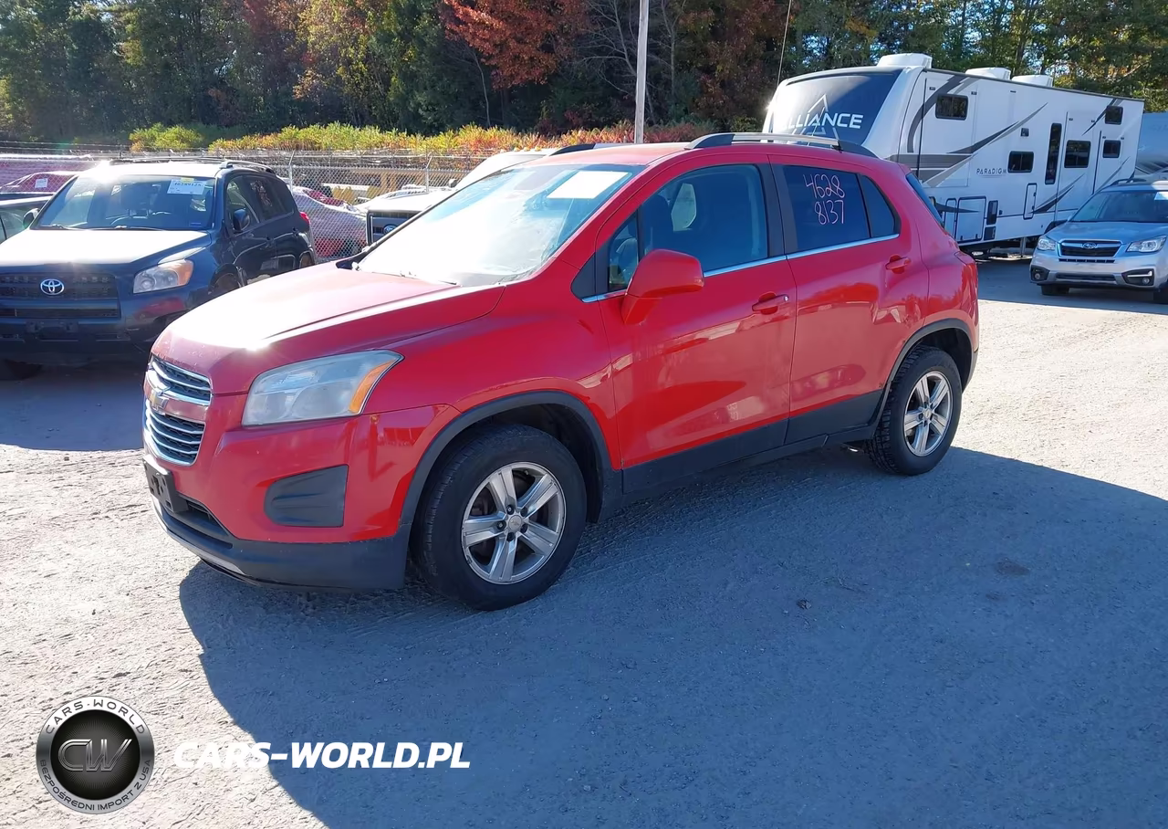 2015 Chevrolet Trax Lt VIN:KL7CJRSB7FB110969 - 2
