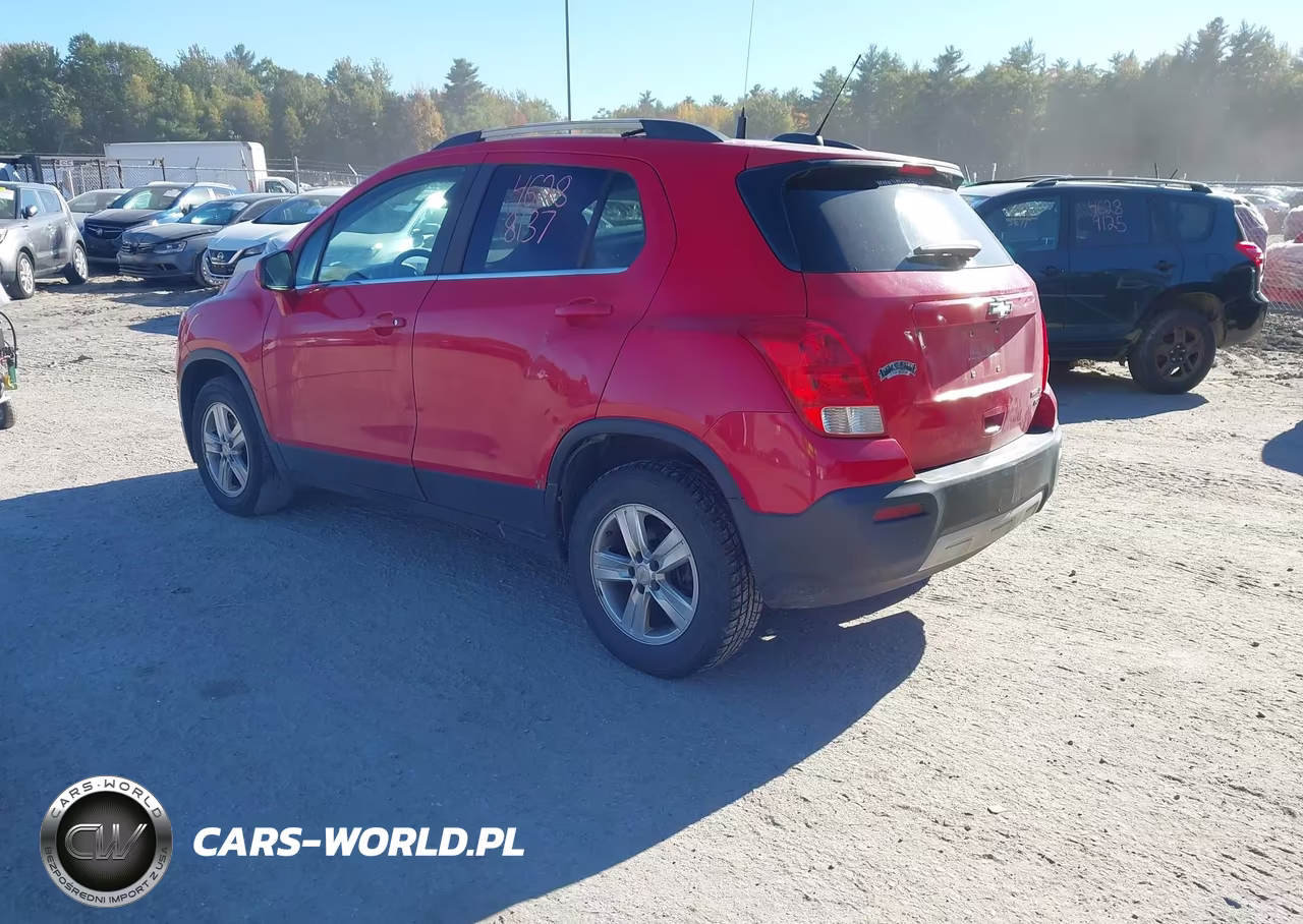 2015 Chevrolet Trax Lt VIN:KL7CJRSB7FB110969 - 3