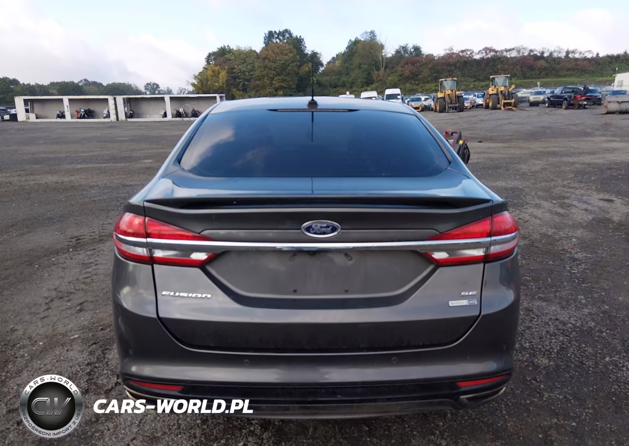 2017 Ford Fusion Se VIN:3FA6P0T94HR303669 - 16