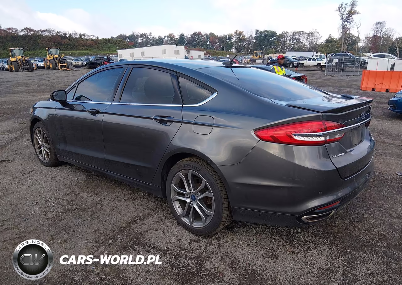 2017 Ford Fusion Se VIN:3FA6P0T94HR303669 - 3