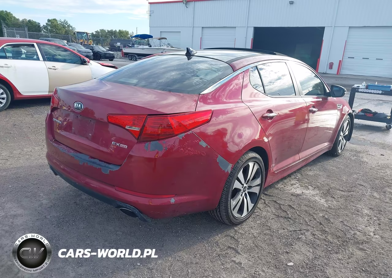 2015 Kia Optima Lx VIN:5XXGM4A77FG462133 - 4