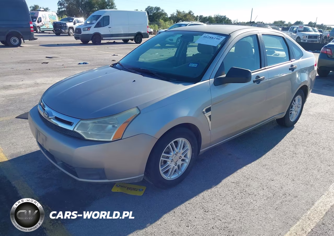 2008 Ford Focus Se-Ses VIN:1FAHP35N58W296457 - 2